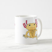 Axolotl Kaffeetasse (VorderseiteRechts)