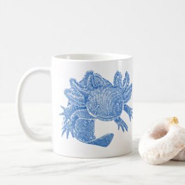 Axolotl-Kaffeetasse - BLAU Kaffeetasse