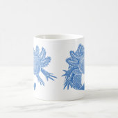 Axolotl-Kaffeetasse - BLAU Kaffeetasse (Mittel)