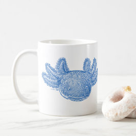 Axolotl-Kaffeetasse - BLAU Kaffeetasse