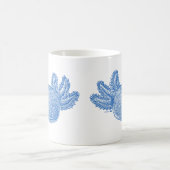 Axolotl-Kaffeetasse - BLAU Kaffeetasse (Mittel)