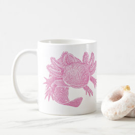 Axolotl-Kaffeetasse - ROSA Kaffeetasse