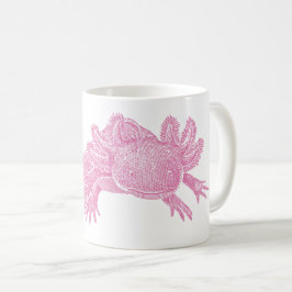 Axolotl-Kaffeetasse - ROSA Kaffeetasse