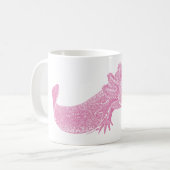 Axolotl-Kaffeetasse - ROSA Kaffeetasse (Vorderseite Links)