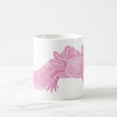 Axolotl-Kaffeetasse - ROSA Kaffeetasse (Mittel)