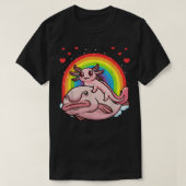 Axolotl Kawaii Blobfish T-Shirt (Design vorne)