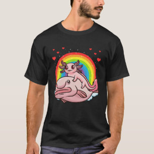 Axolotl Kawaii Blobfish T-Shirt