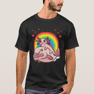 Axolotl Kawaii Blobfish T-Shirt