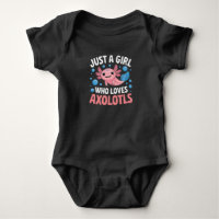 Axolotl Kawaii Nur Ein Mädchen Das Axolotls Liebt