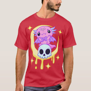 Axolotl Kawaii Pastel Goth Niedliche Creepy Ästhet T-Shirt