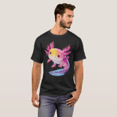 Axolotl Kawaii T-Shirt (Vorne ganz)