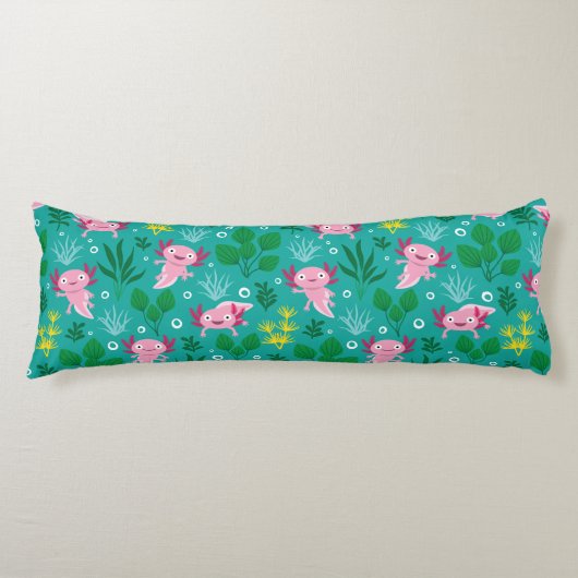 Axolotl Körperkissen (Vorderseite)