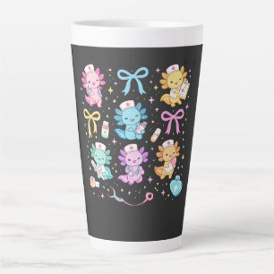 Axolotl-Krankenschwester Süßes Kawaii-Geschenk für Milchtasse