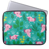Axolotl Laptop Sleeve (Vorderseite)