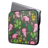 Axolotl Laptop Sleeve (Vorderseite Links)