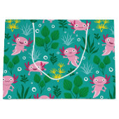 Axolotl Large Gift Bag Große Geschenktüte (Vorderseite)
