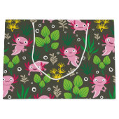 Axolotl Large Gift Bag Große Geschenktüte (Vorderseite)