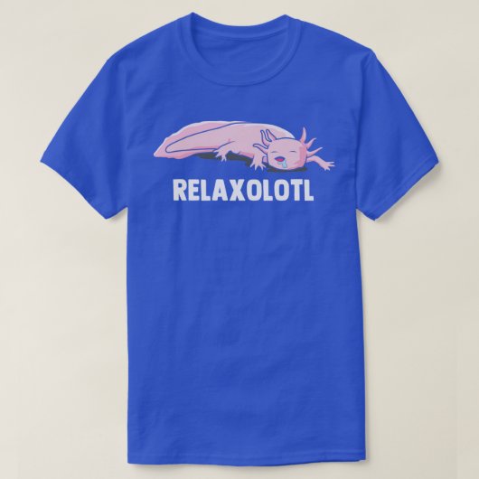 Axolotl Larve Kufffig Aquarium Moch Kirche Geschen T-Shirt (Design vorne)