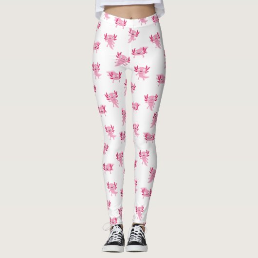 Axolotl Leggings (Vorderseite)