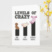 Axolotl Levels Crazy Funny Funny Animals Gift Karte (Gelbe Blume)