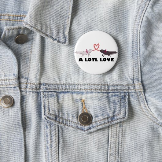 Axolotl-Liebe Button (Beispiel)