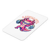 Axolotl LIFTALOTL Magnet (Linke Seite)