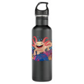 Axolotl: Limited Edition Edelstahlflasche (Vorderseite)