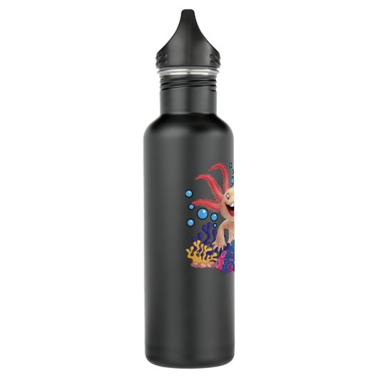 Axolotl: Limited Edition Edelstahlflasche (Links)