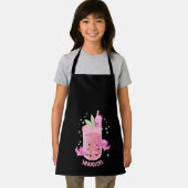 Axolotl Lover Snaxolotl Cute Axolotl Boba Tea Schürze (Insitu)