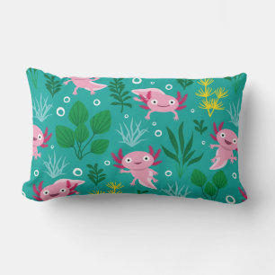 Axolotl Lumbar Pillow Lendenkissen