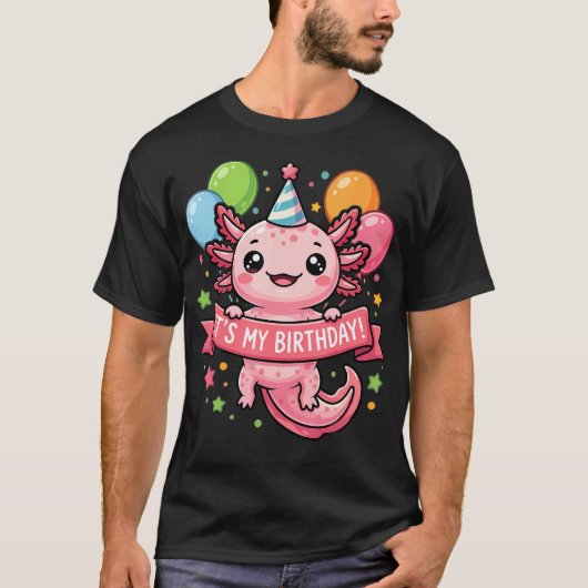 Axolotl Mein T-Shirt (Vorderseite)
