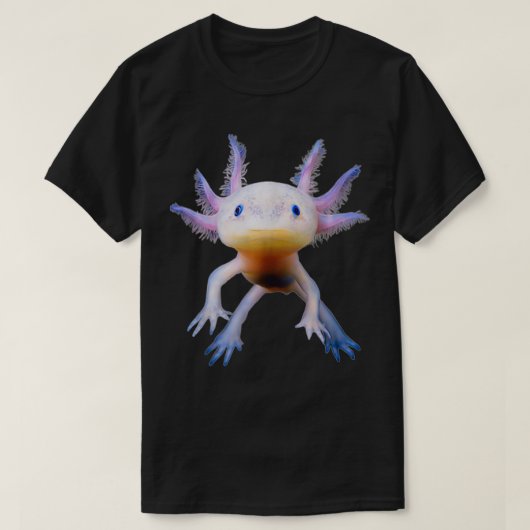 Axolotl Mexican Walking Fish Niedlich Amphibien Ax T-Shirt (Design vorne)