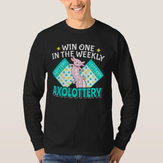 Axolotl Mexican Walking Fish T-Shirt (Vorderseite)