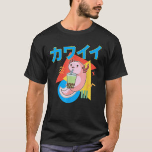 Axolotl Milk Tee Axolotl Drink Boba Tee Tee Tee Te