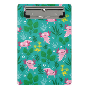 Axolotl Mini Clipboard Klemmbrett