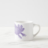Axolotl Mini Espresso Mug - PURPLE Espressotasse (Rechts)