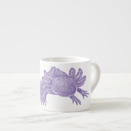 Axolotl Mini-Espresso-Tasse - LILA Espressotasse
