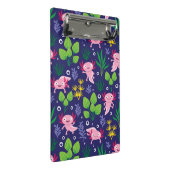 Axolotl Mini Klemmbrett (Schrägansicht)