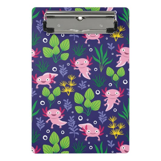 Axolotl Mini Klemmbrett (Vorderseite)