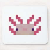 Axolotl Minimal Pixel Mousepad (Vorne)