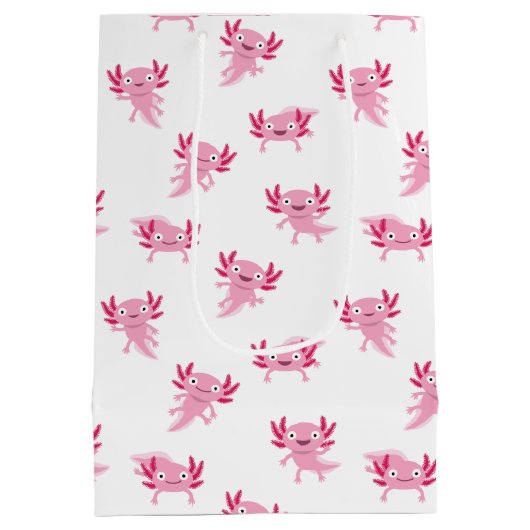 Axolotl Mittlere Geschenktüte (Rückseite)