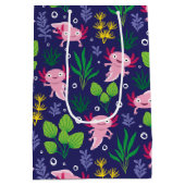 Axolotl Mittlere Geschenktüte (Rückseite)