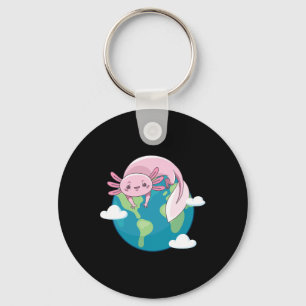 Axolotl Mother Earth Day Funny for Planet Environm Schlüsselanhänger