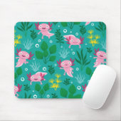 Axolotl Mouse Pad Mousepad (Mit Mouse)