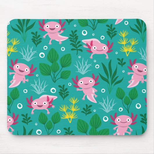 Axolotl Mouse Pad Mousepad (Vorne)