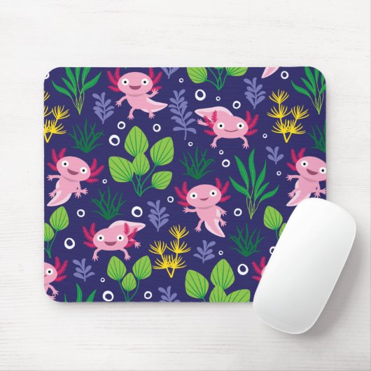 Axolotl Mousepad (Mit Mouse)