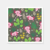 Axolotl Napkins Serviette (Vorderseite)