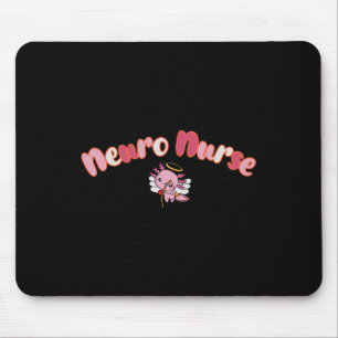 Axolotl Neuro Krankenschwester Valentinstag Neurol Mousepad