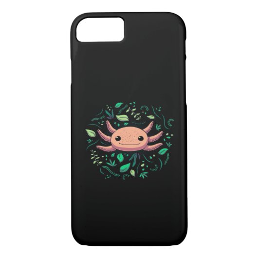 Axolotl Niedliches Tier| Coole Tierliebhaber Case-Mate iPhone Hülle (Rückseite)