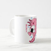Axolotl Onigiri Kaffeetasse (Vorderseite Links)